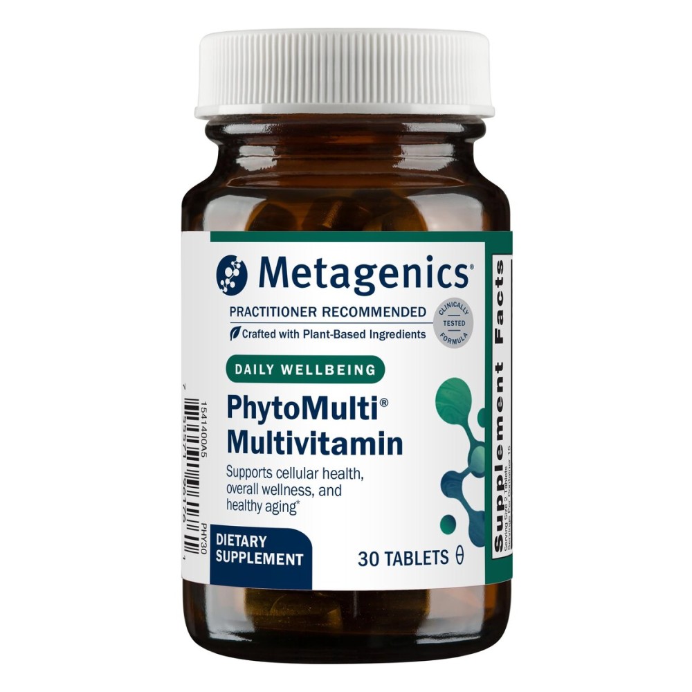 Metagenics PhytoMulti Without Iron - Daily Multivitamin for Men & Women* - with 20+ Vitamins, Minerals & Phytonutrients for Antioxidant & Immune Support* - NonGMO, GlutenFree - 30 Tablets