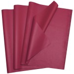 Bobobag 100 Sheets 20X14 Burgundy Tissue Paper Bulk for Gift Bags Wrapping Paper,Weddings Birthday Showers Arts Craft Party Favor Decoration