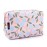 MAANGE Small Makeup Bag For Purse, Travel Cosmetic Bag Cute Makeup Pouch Portable Versatile Zipper Pouch For Women Oxford Fabric Preppy Makeup Bag