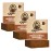 Dr. Squatch Natural Bar Soap for Men - Cold Process Soap with No Harsh Chemicals - Wood Barrel Bourbon (5 oz, 3-Pack)