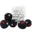 BABL LIFE Wool Dryer Balls Pack of 6 XL,Reusable New Zealand Natural Fabric Softener,Saves Drying Time, Handmade Dryer Balls-Updated Version(Made of The Latest Shearing) 3 Inch Black (Pack of 6)