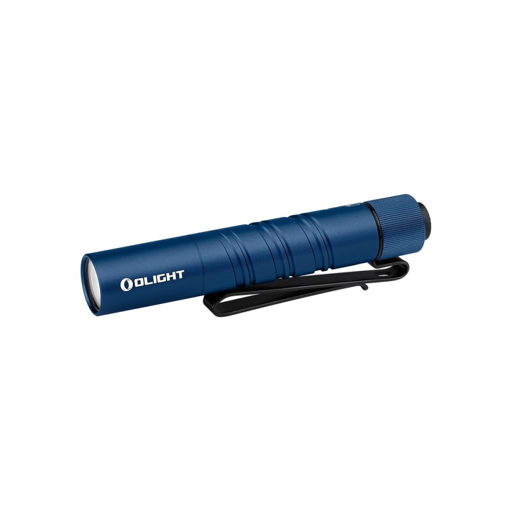 OLIGHT I3T 2 EOS Pocket EDC Flashlight, 200 Lumens Compact Bright Handheld Tactical Flash Lights, Dual-Output Tail Switch with AAA Battery and Two-Way Pocket Clip for Camping,Hiking (Midnight Blue)