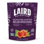 Laird Superfood Organic Calm and Relax Mushroom Blend with Reishi, Lemon Balm, and Ashwagandha, 3.17 oz. Bag, Pack of 1