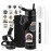 WixByti 20 oz Insulated Water Bottle with Straw (Cold for 48 Hrs), Stainless Steel Triple Wall Vacuum Sports Water Jug, Leakproof Hydro Cup Flask with Paracord Handle & Straw Spout Lids & DIY Stickers