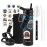 WixByti 20 oz Insulated Water Bottle with Straw (Cold for 48 Hrs), Stainless Steel Triple Wall Vacuum Sports Water Jug, Leakproof Hydro Cup Flask with Paracord Handle & Straw Spout Lids & DIY Stickers