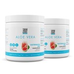 Yes You Can! Organic Aloe Vera Powder Drink Mix - Hydration Booster Infused with Pure Aloe Juice - Delicious Flavors - Made in USA - Antioxidant Rich - Watermelon Lime - 40 Servings (Pack of 2)
