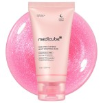 medicube PDRN Caffeine Overnight Wrapping Peel Off Facial Mask | Firming, Depuffing & Hydration | Salmon DNA + Caffeine + Collagen For Refined, Glass Skin & Face Contour Support | Korean Skin Care