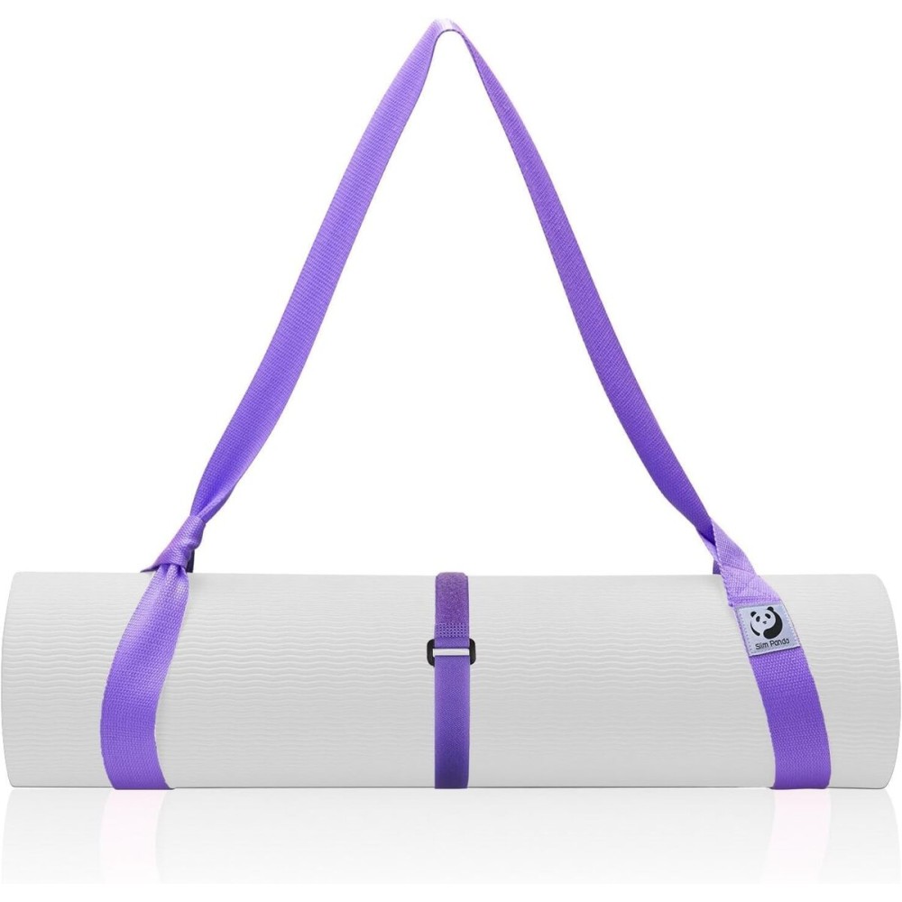 Slim Panda Yoga Mat Straps for Carrying, Adjustable Yoga Mat Carrier Sling Fits All Mats(Mat Not Included)