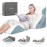 Kingfun 4pcs Orthopedic Bed Wedge Pillow Set for Sleeping, Memory Foam for Sleeping,Breathable Triangle Pillow Wedge, Post Surgery Memory Foam for Back, Leg Pain Relief, Sitting