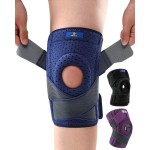 ABYON Knee Brace for Men & Women Meniscus Tear, Plus Size Knee Support with Dual Side Stabilizers & Crossed Compression Straps for Knee Pain Relief, ACL, Arthritis and Post-Surgery Recovery - Please Check How To Size Video