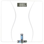 Scale for Body Weight, Digital Bathroom Scale, Weight Scales for People,Body Scale,White,Max:400LB/180KG,2 Weighing Units: LB/KG