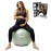 BABYGO Birthing Ball - Pregnancy Yoga Labor & Exercise Ball & Book Set Trimester Targeting, Maternity Physio, Birth & Recovery Plan Included Anti Burst Eco Friendly (Sage, 75cm)