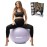 BABYGO Birthing Ball - Pregnancy Yoga Labor & Exercise Ball & Book Set Trimester Targeting, Maternity Physio, Birth & Recovery Plan Included Anti Burst Eco Friendly (Lavender, 75cm)