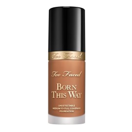 Too Faced Born This Way Natural Finish Longwear Liquid Foundation | Medium-To-Full Coverage | Hydrating + Oil Free, 1.01 fl. oz.