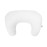 Boppy Nursing Pillow, Bare Naked - Larger, More Supportive Pillow for Breastfeeding and Bottle Feeding with Higher Lift; Baby Safety Alliance Verified