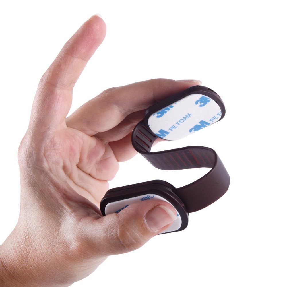 CUTESAFETY - Child Safety Cabinet Locks (2 Pack) - Adjustable Baby Proofing Strap Latches with Strong 3M Adhesive - No Drill Childproof Locks for Drawers, Cabinets, Fridge, Door, Closet, Brown