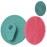 INNERNEED Food Grade Silicone Body Scrubber Gentle Exfoliating Brush for Women Men Deep Clean for All Skin Types, More Hygienic and Well Lather (Dark Green+Pink)