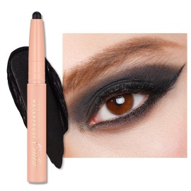 Oulac Halloween Black Eyeshadow Stick - Twist-Up Waterproof Pencil, Long Lasting & Smudge-Proof, Vegan & Cruelty-Free, 1.25g, WM05 Nocturnal