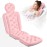 Full Body Bath Pillow for Bathtub, Thick Bathtub Cushion with Laundry Bag, Luxury Tub Pillow for Bath for Headrest Neck and Back Support Pink 56 x 16