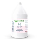 GreenFist Foaming Hand Soap Refills Baby Powder Scent Jug Foam Refill Made in USA, 128 ounce (1 Gallon)