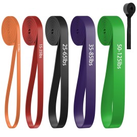 Resistance Bands, Pull Up Assist Bands - Workout Bands, Eexercise Bands for Working Out, Fitness, Training, Physical Therapy for Men Women - Dark Green