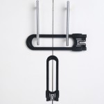 CUTESAFETY - Sliding Cabinet Locks Baby Proofing - Adjustable Child Safety Latches for Knobs & Handles - 2 Pack - No Adhesive Drilling or Tools - Black