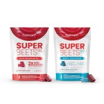 Humann SuperBeets Heart Chews & Memory + Focus Chews, with Beet Root Powder and clinically Studied nootropics, Nitric Oxide Support, Mental Alertness, 90 Count