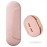 AGIKET 2 IN 1 Silicone Makeup Brush Holder with Beauty Make Up Sponge Holder CaseSoft Portable Cosmetic Face Brushes Holder with Upgrade Anti-Fall Out Magnetic Closure - Pink Sand
