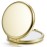 Getinbulk Compact Mirror Bulk, Set of 100 Double-Sided 1X/2X Magnifying Metal Pocket Makeup Mirrors(Round, Gold)