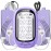 Dual Channel TENS EMS Unit TENS & PMS Unit (Model: YF1503) (Purple)