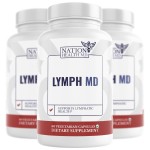 NATION HEALTH MD Lymph MD - Lymphatic Drainage Supplement - Lymph System Support for Women & Men - with Bromelain, Echinacea, Burdock Root, Dandelion, Rutin, Kelp & More - 180 Capsules