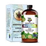 Bergamot Essential Oil(16oz / 480ml) - Bergamot Oils Used in diffusers, humidifiers, Home Baths, Cleaning Products, Yoga, DIY Soaps and DIY Scented Candles