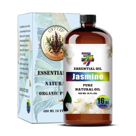 Jasmine Essential Oil (16 oz / 480 ml) - Jasmine Oils for diffusers, humidifiers, Home Baths, Cleaning Products, Yoga, DIY Soaps and DIY Scented Candles