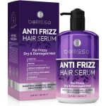 BELLISSO Anti Frizz Hair Serum for Frizzy and Damaged Hair - Humidity Treatment Control - Styling and Smoothing Products for Women and Men - 8.45 Fl Oz