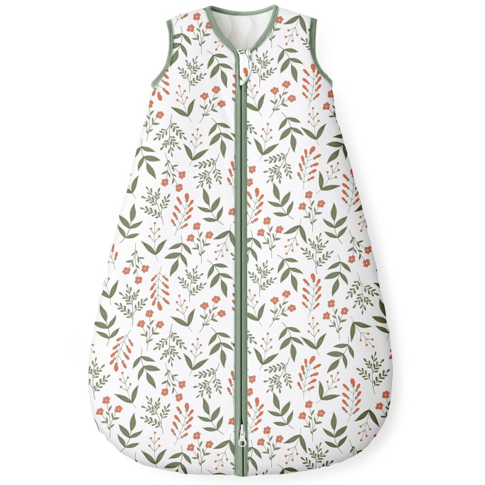 Yoofoss Baby Sleep Sack 0-6 Months, 1.5 Tog Baby Wearable Blanket with 2-Way Zipper, 100% Cotton Organic Fabric Winter Infant Sleeping Sack, Warm Soft Comfy