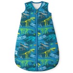 Yoofoss Baby Sleep Sack 0-6 Months, 1.5 Tog Baby Wearable Blanket with 2-Way Zipper, 100% Cotton Organic Fabric Winter Infant Sleeping Sack, Warm Soft Comfy