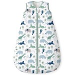 Yoofoss Baby Sleep Sack 18-24 Months, 1.5 Tog Baby Wearable Blanket with 2-Way Zipper, 100% Cotton Organic Fabric Winter Infant Sleeping Sack, Warm Soft Comfy