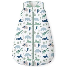 Yoofoss Baby Sleep Sack 18-24 Months, 1.5 Tog Baby Wearable Blanket with 2-Way Zipper, 100% Cotton Organic Fabric Winter Infant Sleeping Sack, Warm Soft Comfy