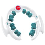 MZDXJ Cellulite Massage Tool - Lymphatic Drainage Massager - Muscle Roller, Deep Fascia Massage, Dimpled Skin Removal, Legs/Thighs/Buttocks, Anti-Cellulite Roller, Smooth Skin, Pain Relief (Green)