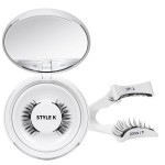 QUEWEL No Glue Needed Eyelashes, Magnetic Eyelashes Natural Look, Reusable Magnetic Lashes Kit with Applicator, Easy to Wear and Remove with Instructions(Lashes-K)