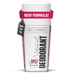 Bali Secrets Natural Deodorant for Women & Men. Nonsense Free. Clean Formula for Sensitive Skin. Strong & Reliable Odor Protection. No Synthetic Aluminum. Organic & Vegan [THE SPICY]