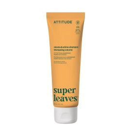 ATTITUDE Volume and Shine Hair Shampoo, EWG Verified, For Thin Hair, Naturally Derived Ingredients, Vegan, Plant Based, Soy Protein & Cranberries, 8 Fl Oz