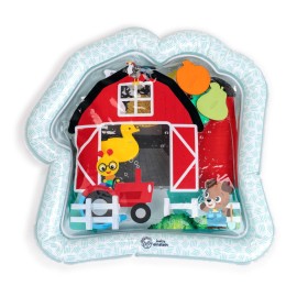 Baby Einstein Farm Explorers Cal\'s Sensory Barn Water Mat, Multisensory, Red, Ages 0-36 Months