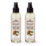 J.R. Watkins Naturally Hydrating Body Oil Mist, Coconut, 6 fl oz, 2 Pack
