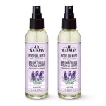J.R. Watkins Naturally Hydrating Body Oil Mist, Lavender, 6 fl oz, 2 Pack