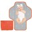 Baby Portable Changing Pad Travel - Waterproof Compact Diaper Changing Mat with Built-in Pillow - Lightweight & Foldable Changing Station, Newborn Shower Gifts