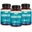 Nested Naturals Magnesium Glycinate Chelate - 200mg Magnesium Supplement for Muscle Cramps, Relaxation, & Sleep Support - 100% Albion TRACCS Buffered Magnesium Glycinate - 3-Pack (360 Vegan Capsules)