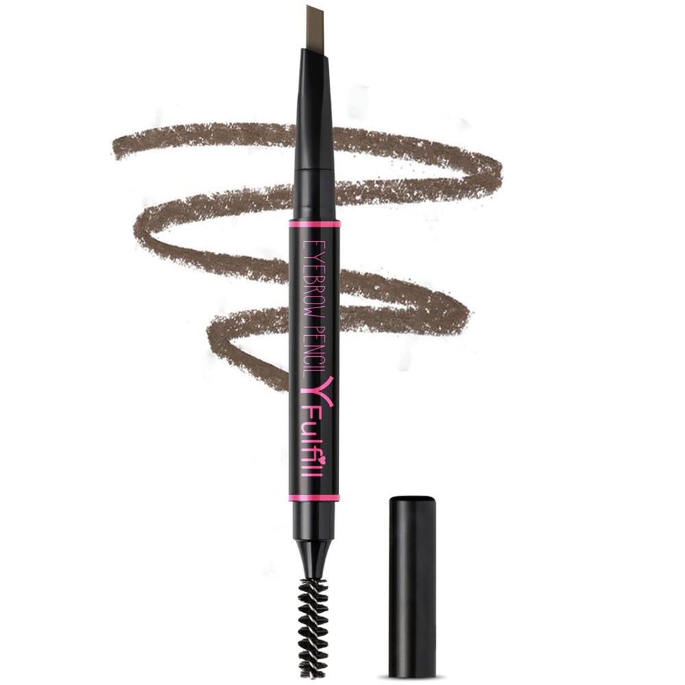 Yfulfill Ash Brown Eyebrow Pencils for Old Women, Eye Brow Pencil for Women