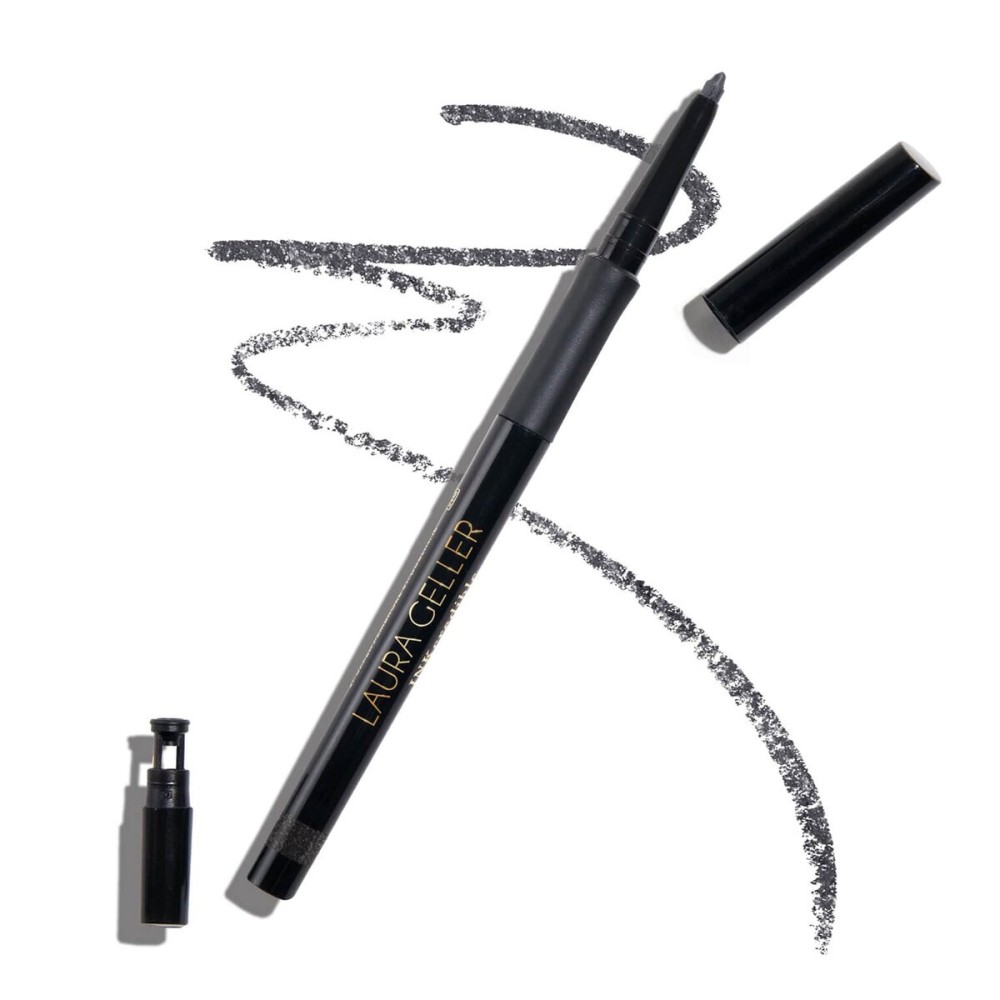 LAURA GELLER NEW YORK INKcredible Gel Eyeliner - Smoky Night - Waterproof Smudge-proof Eyeliner Pencil - Built in Sharpener
