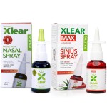 Xlear Natural Xylitol Nasal Spray, Regular and Max Bundle, Stronger, Fast Acting Formula with Capsicum, 1.5 fl oz (Pack of 2)